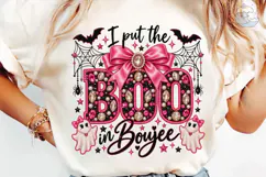 Boo in Boujee Halloween PNG Sublimation Product Image 6