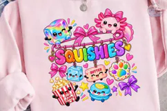 Cute Squishies PNG Sublimation Shirt Des Product Image 3