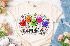 Happy Dot Day PNG Sublimation Design Product Image 2
