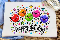 Happy Dot Day PNG Sublimation Design Product Image 5