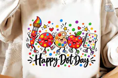 Happy Dot Day PNG Shirt Design Product Image 4