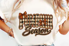 Pumpkin Season Argyle PNG Sublimation De Product Image 6