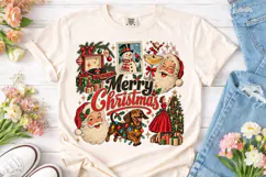 Merry Christmas Vintage PNG Sublimation Product Image 2