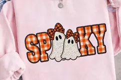Spooky Ghosts Fall Pumpkin PNG Shirt Product Image 3
