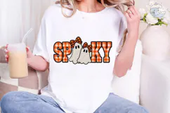Spooky Ghosts Fall Pumpkin PNG Shirt Product Image 1