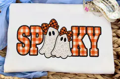 Spooky Ghosts Fall Pumpkin PNG Shirt Product Image 5