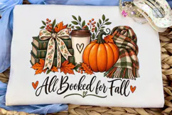 All Booked for Fall PNG Sublimation Desi Product Image 5