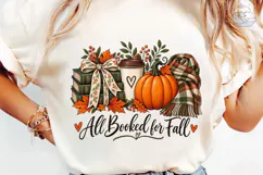 All Booked for Fall PNG Sublimation Desi Product Image 6