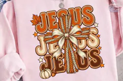 Jesus Loves Jesus Fall PNG Sublimation D Product Image 2