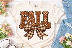 Fall Gingerbread PNG Sublimation Shirt D Product Image 2