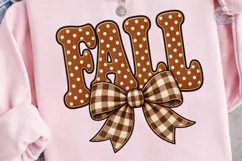 Fall Gingerbread PNG Sublimation Shirt D Product Image 3