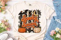 Spooky Season Pumpkin PNG Sublimation Product Image 2