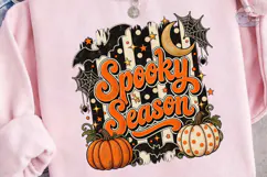 Spooky Season Pumpkin PNG Sublimation Product Image 1