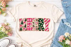 Merry Christmas PNG Sublimation Shirt De Product Image 2