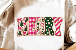 Merry Christmas PNG Sublimation Shirt De Product Image 4