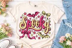 Spooky Vibes Halloween PNG Sublimation Product Image 2