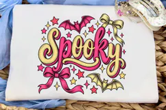 Spooky Vibes Halloween PNG Sublimation Product Image 5