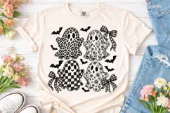 Cute Ghosts Halloween PNG Sublimation De Product Image 2