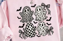 Cute Ghosts Halloween PNG Sublimation De Product Image 3