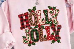 Holly Jolly Christmas PNG Sublimation De Product Image 3