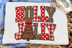 Holly Jolly Christmas PNG Sublimation De Product Image 5