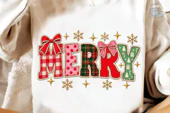 Merry Gingerbread PNG Sublimation Design Product Image 4