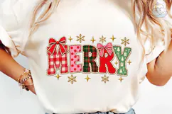 Merry Gingerbread PNG Sublimation Design Product Image 6