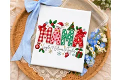 Nana Christmas PNG Sublimation Design Product Image 3