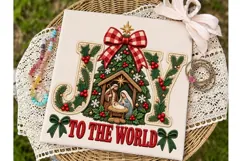 Joy to the World Nativity PNG Sublimatio Product Image 3