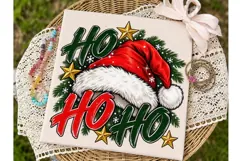 Ho Ho Ho Santa PNG Sublimation Design Product Image 2