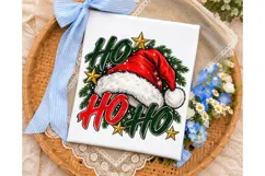 Ho Ho Ho Santa PNG Sublimation Design Product Image 3