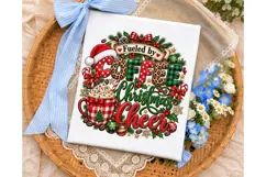Fueled by Coffee Christmas Cheer PNG Shi Product Image 3