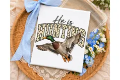 He is Hunting Duck PNG Sublimation Desig Product Image 3