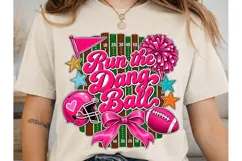 Run the Dangl Ball PNG Sublimation Desig Product Image 2