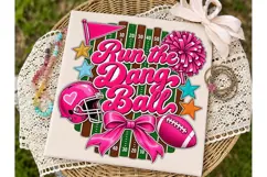 Run the Dangl Ball PNG Sublimation Desig Product Image 3