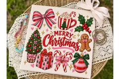 Merry Christmas PNG Sublimation Shirt De Product Image 2