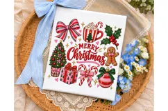 Merry Christmas PNG Sublimation Shirt De Product Image 3