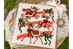 Christmas Reindeer PNG Sublimation Shirt Product Image 2