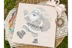 Santa Ho Ho PNG Sublimation Design Product Image 2