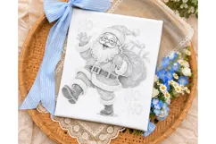 Santa Ho Ho PNG Sublimation Design Product Image 3