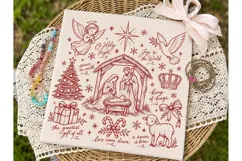 Holy Night Nativity PNG Sublimation Desi Product Image 2