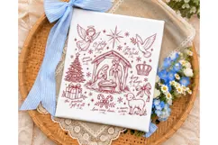 Holy Night Nativity PNG Sublimation Desi Product Image 3