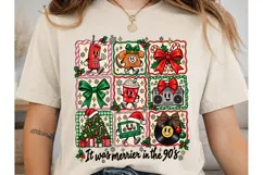 90s Nostalgia Christmas PNG Sublimation Product Image 1