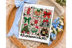 90s Nostalgia Christmas PNG Sublimation Product Image 3