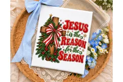 Jesus Reason Season PNG Sublimation Shir Product Image 3