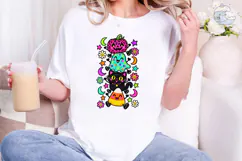 Halloween Kawaii Stack PNG Shirt Design Product Image 1