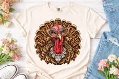 Glam Turkey PNG Sublimation Design Product Image 2