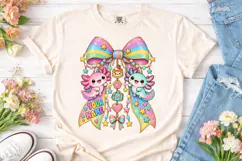 Rainbow Axolotl PNG Sublimation Design Product Image 2