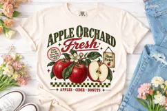 Apple Orchard Fresh PNG Sublimation Desi Product Image 2