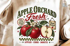 Apple Orchard Fresh PNG Sublimation Desi Product Image 4